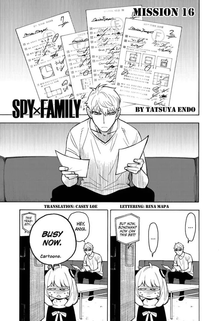 Spy x Family, Chapter 16 image 01
